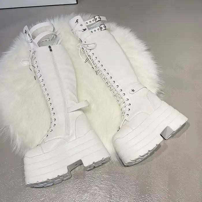 Bottes hautes à talons Super hauts