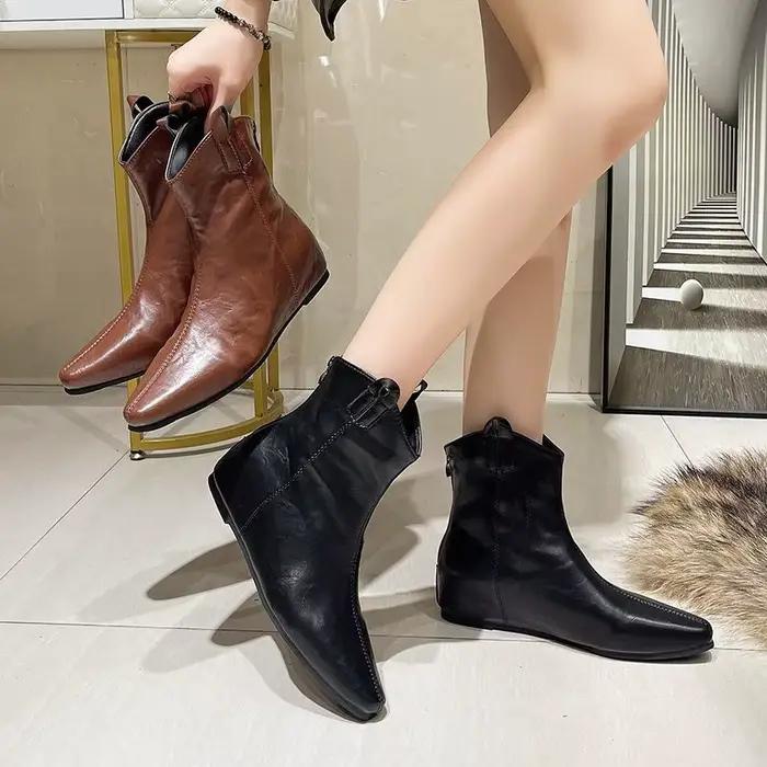 Bottes mi-jambes à deux vêtements