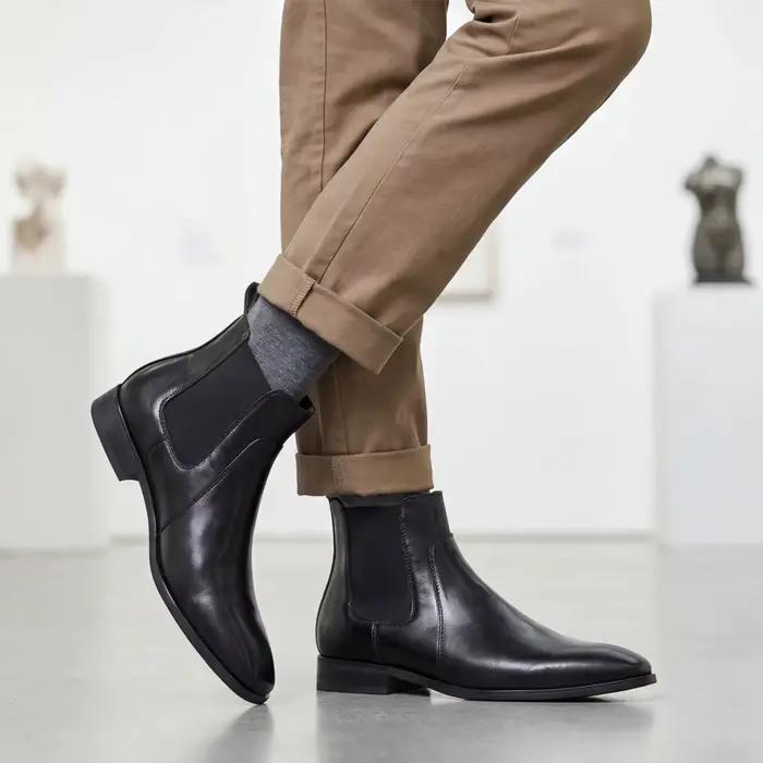 Bottes Chelsea pour hommes 40~46