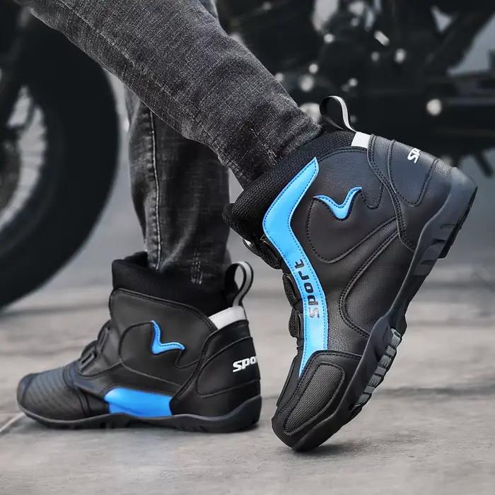 Bottes de moto pour hommes, quatre saisons, nouvelles, décontractées, montantes, de sécurité, chaussures de protection, bottes de cross-country, bottes de conduite en plein air