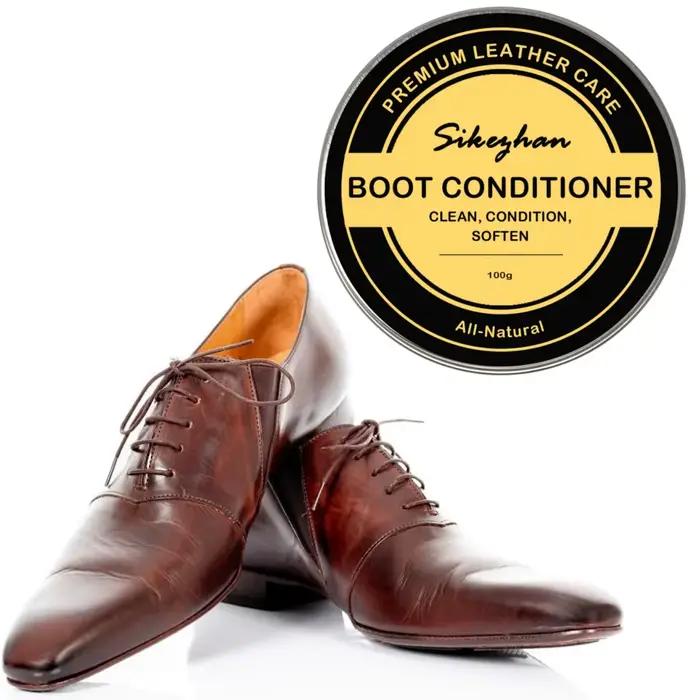 Crème de soin pour bottes en cuir