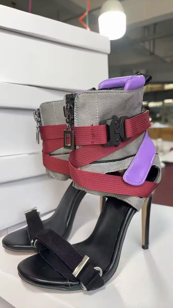 Sandales bottines sexy pour femmes