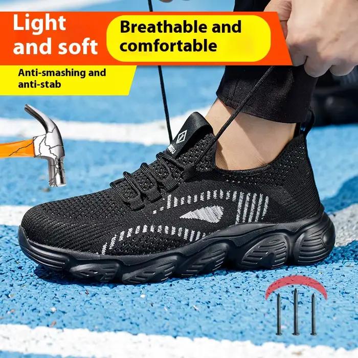 Bottes de travail en acier anti-écrasement et anti-piercing pour homme, mixidelaï, confort, sécurité, printemps automne, travail, sécurité, occasions spéciales