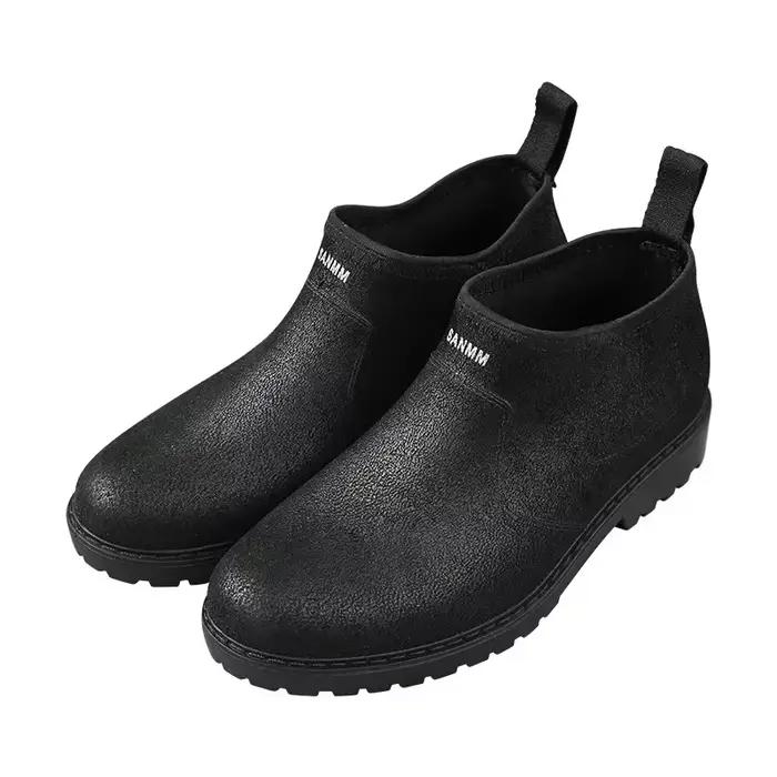 Nouveau 2025 hommes bottes de pluie imperméable en caoutchouc chaussures