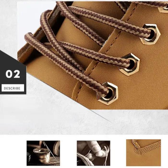 Marque hommes bottes style britannique unisexe bottines mode luxe
