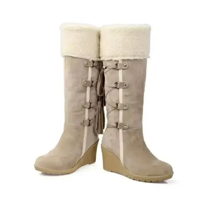 2025 bottes femmes chaussures d'hiver chaud coton