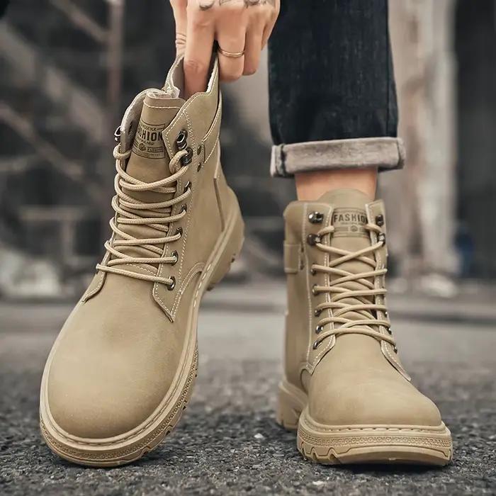 Bottes décontractées britanniques pour hommes