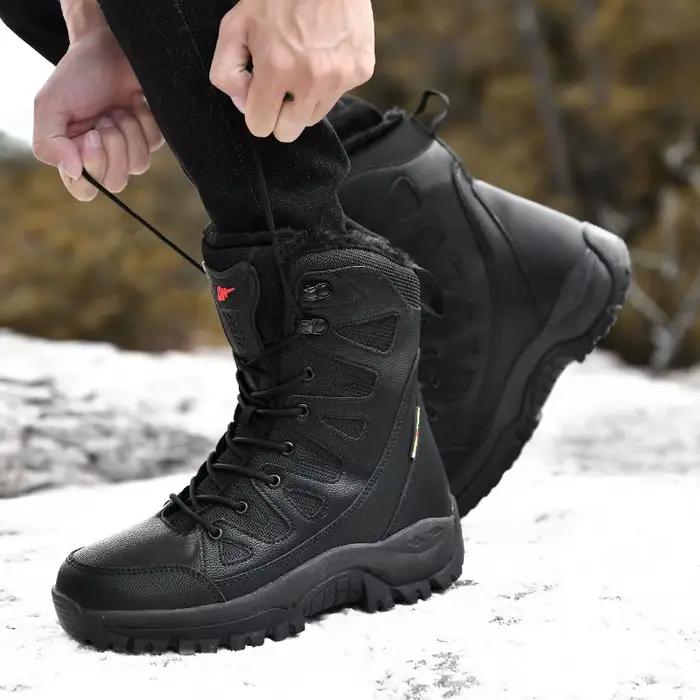 Bottes tactiques militaires pour hommes