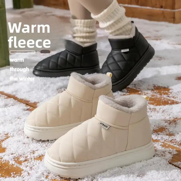 Bottes de neige imperméables et antidérapantes pour femmes