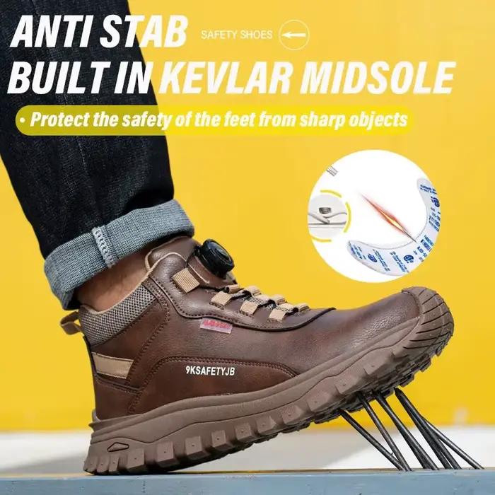 Chaussures indestructibles à bouton rotatif