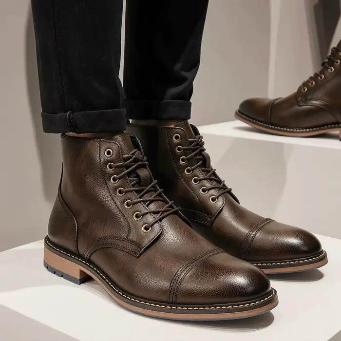 Bottes en cuir 2026 – Tendance et Confortables – Marque Décontractée