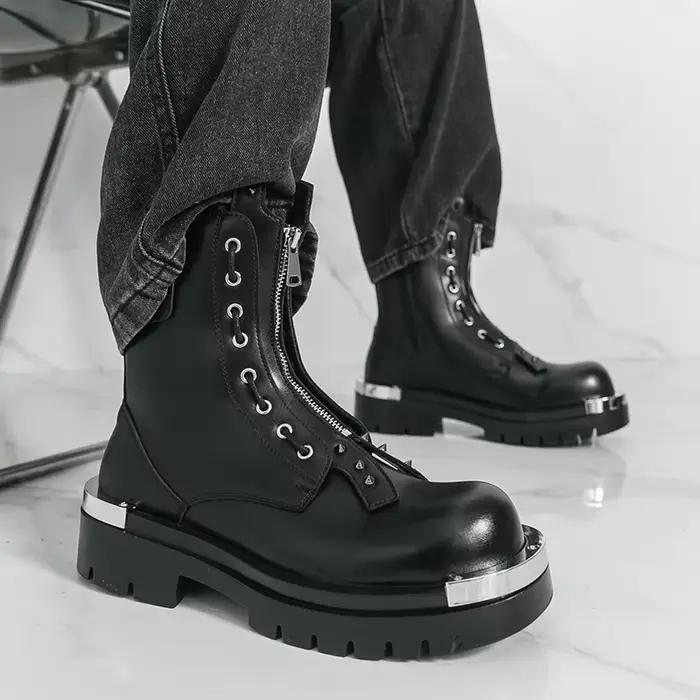 Bottes hautes pour hommes
