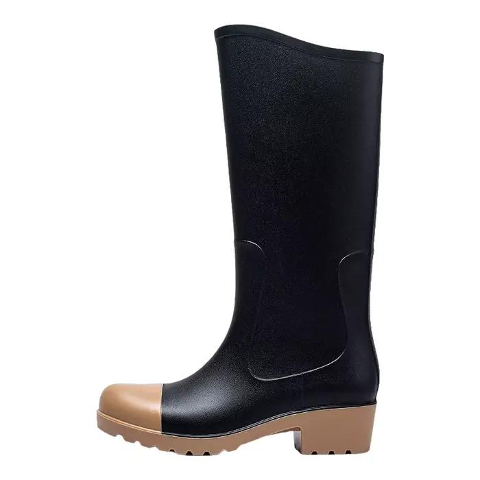 Bottes de pluie longues et tendance pour femmes