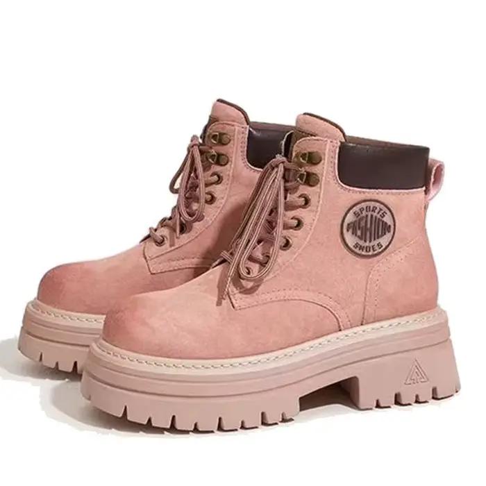 Bottines courtes à mi-talon pour femmes