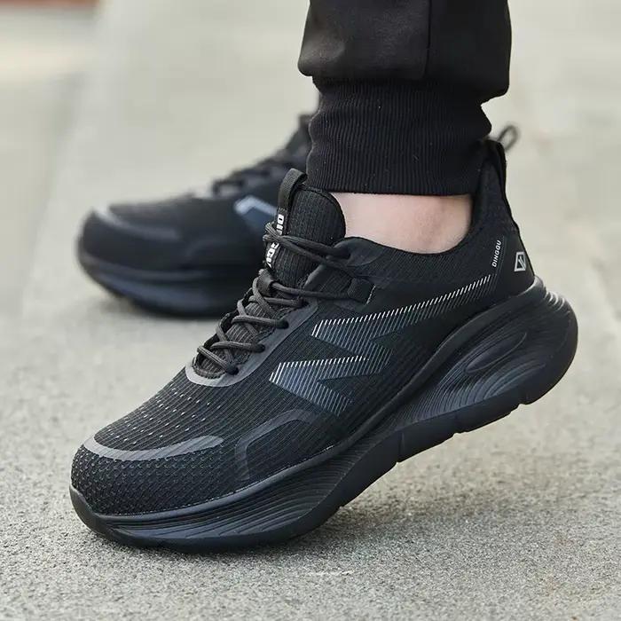 Bottes de sécurité robustes et légères pour hommes avec bout en acier protection talon semelle EVA ocasions travail sécurité