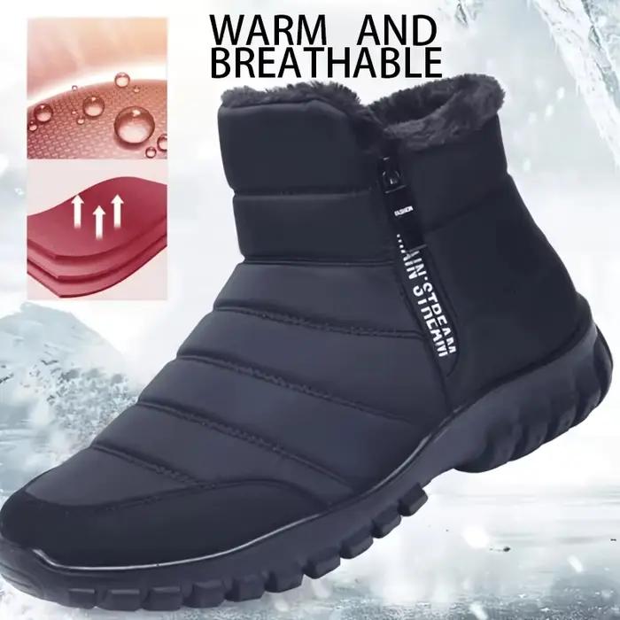 Bottes d'hiver imperméables et chaudes pour femmes et hommes