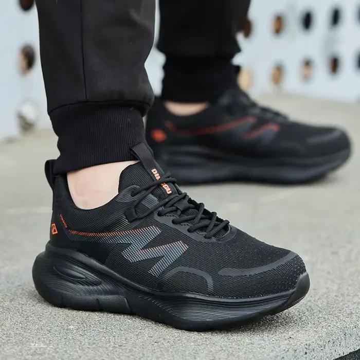 Bottes de sécurité robustes et légères pour hommes avec bout en acier protection talon semelle EVA ocasions travail sécurité