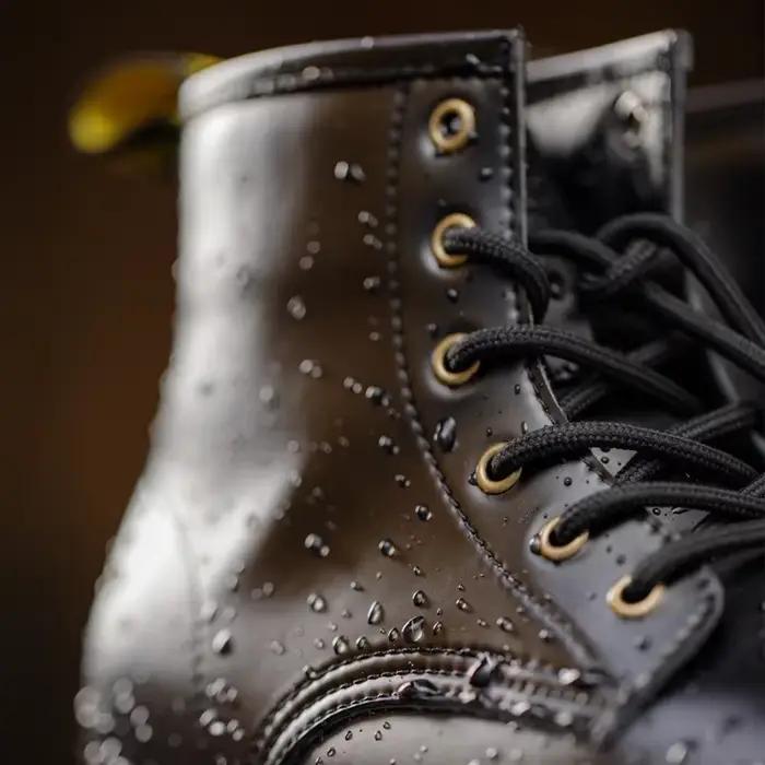 Maden – bottes hautes de Cowboy Vintage pour hommes, bottes de moto noires en croûte de cuir britannique, semelle TPR, bottes de sécurité pour le travail, chaussures d'extérieur