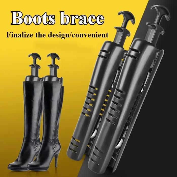 1Pc longue botte automatique arbres à chaussures Shapers civière Support organisateur de chaussures Support de botte cintre de rangement Shaper Supporter