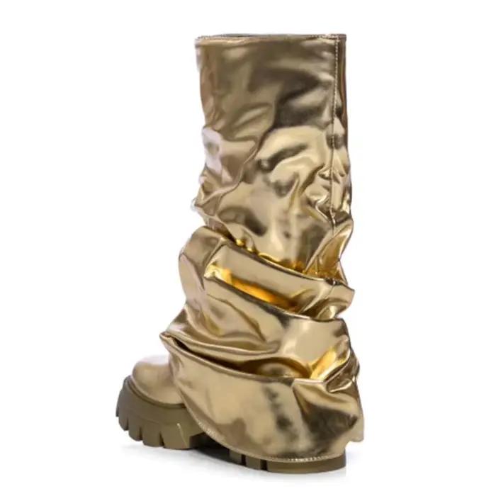 Bottes mi-mollet pour femmes