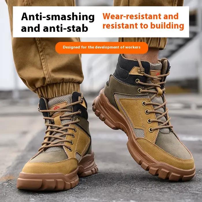 Bottes en acier pour le désert