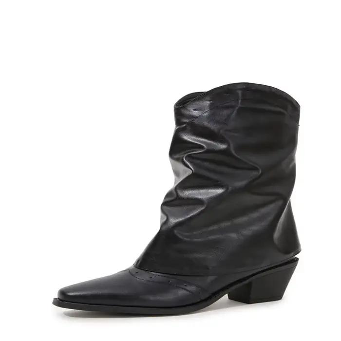 Bottes mi-mollet pour femmes