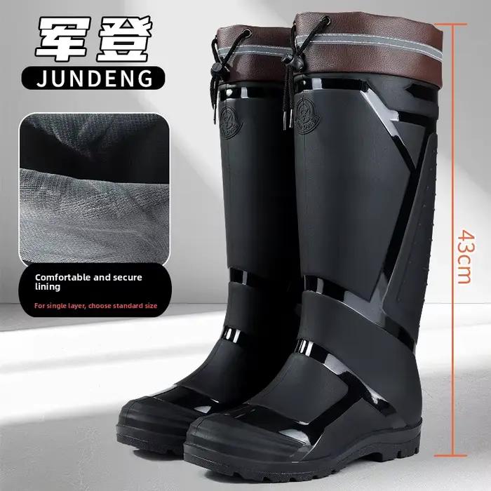Bottes de pluie hautes pour hommes