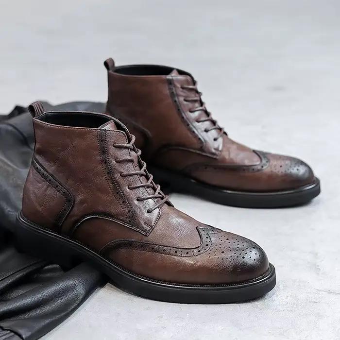 Bottes britanniques vintage pour hommes