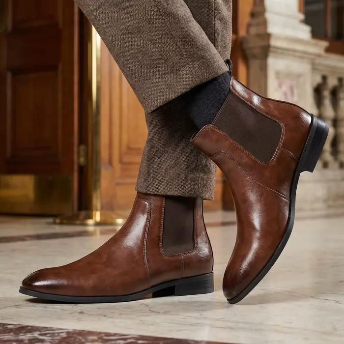 Bottes Chelsea pour hommes 40~46