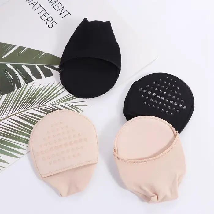 Chaussette pantoufles chaussettes avant-pied en silicone chaussettes élastiques invisibles chaussettes de bateau souples antidérapantes