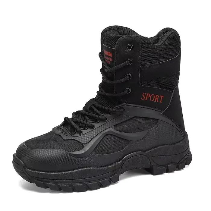 Bottes militaires d'extérieur montantes