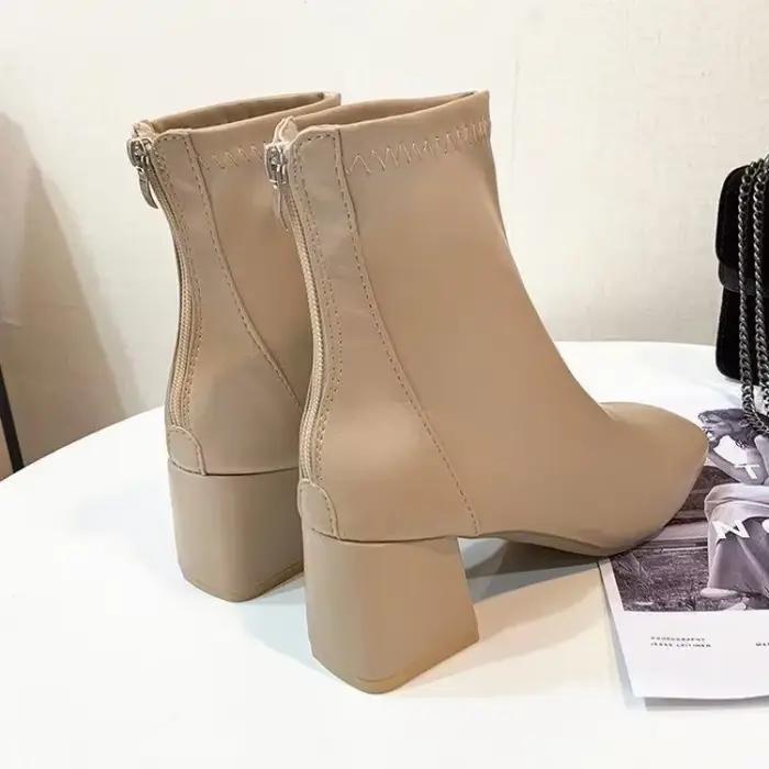 Bottes femme tendance printemps automne nouvelles femmes