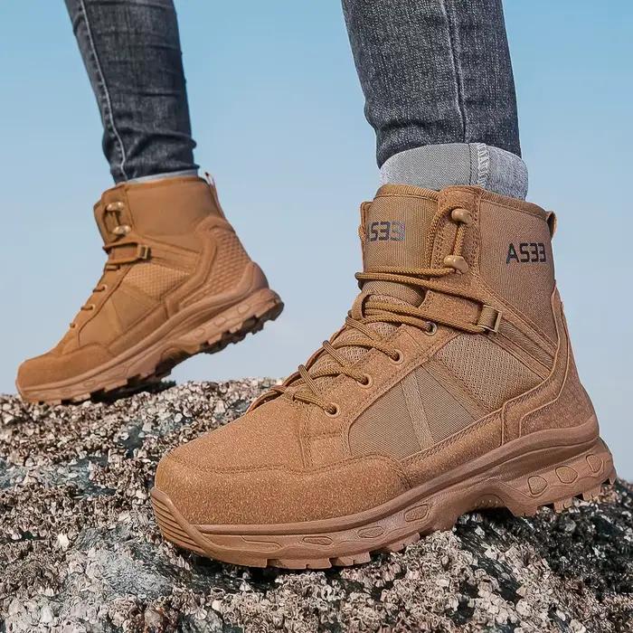 Bottes tactiques militaires pour hommes