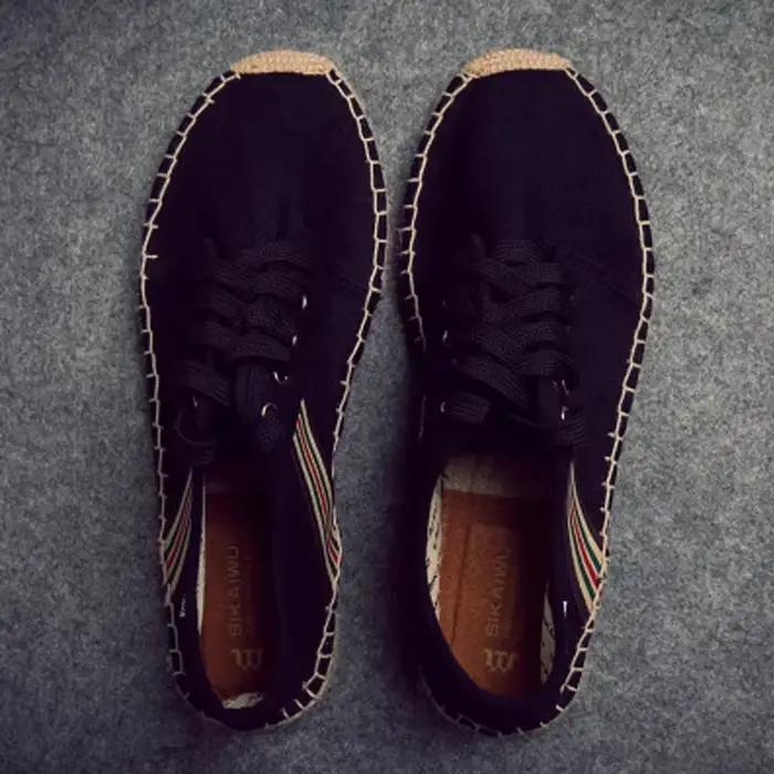 Chaussures en toile pour hommes
