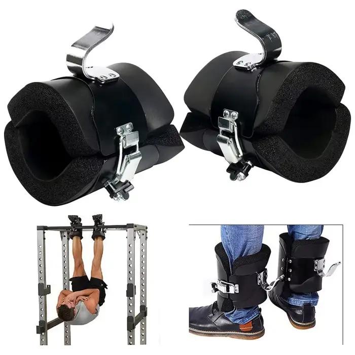 Bottes à inversion antigravité suspendues, 2 pièces, bottes à gravité suspendues à l'envers pour l'étirement de l'inversion du dos et des exercices abdominaux