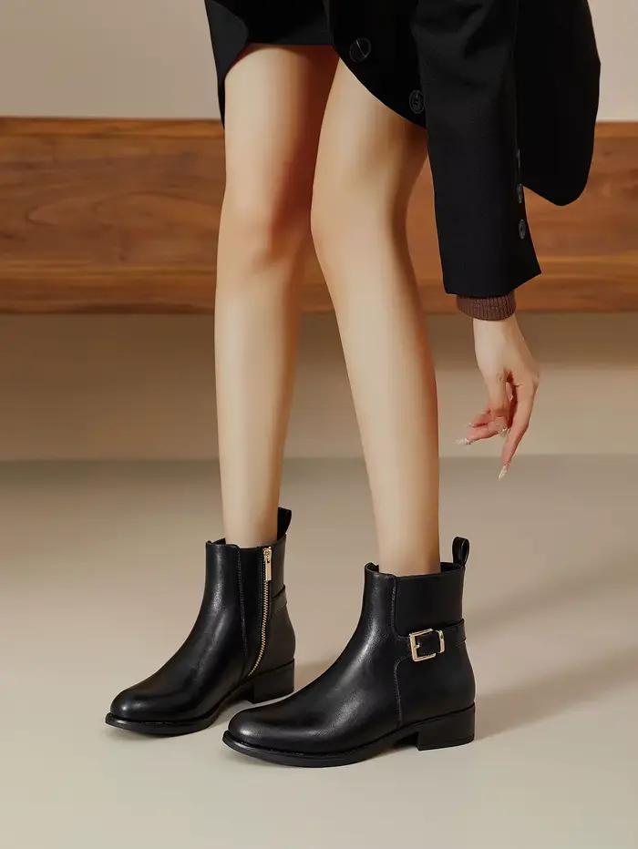 Nouvelles bottes Chelsea courtes pour femmes
