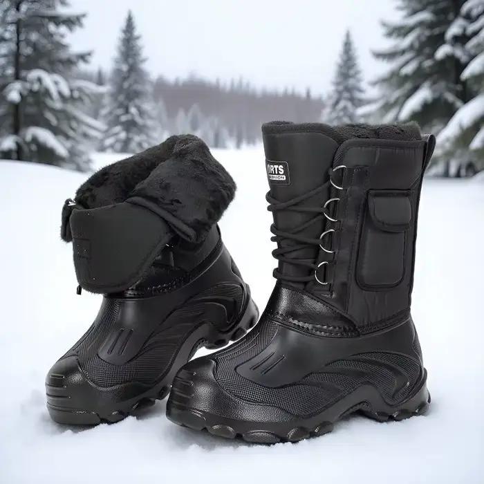 Bottes de neige imperméables pour hommes