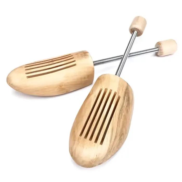 Civière de chaussures en bois, 2 pièces/4 pièces, arbres à chaussures en bois Anti-déformation pour hommes et femmes, chaussures de printemps façonnant l'arbre, Anti-rides, dure