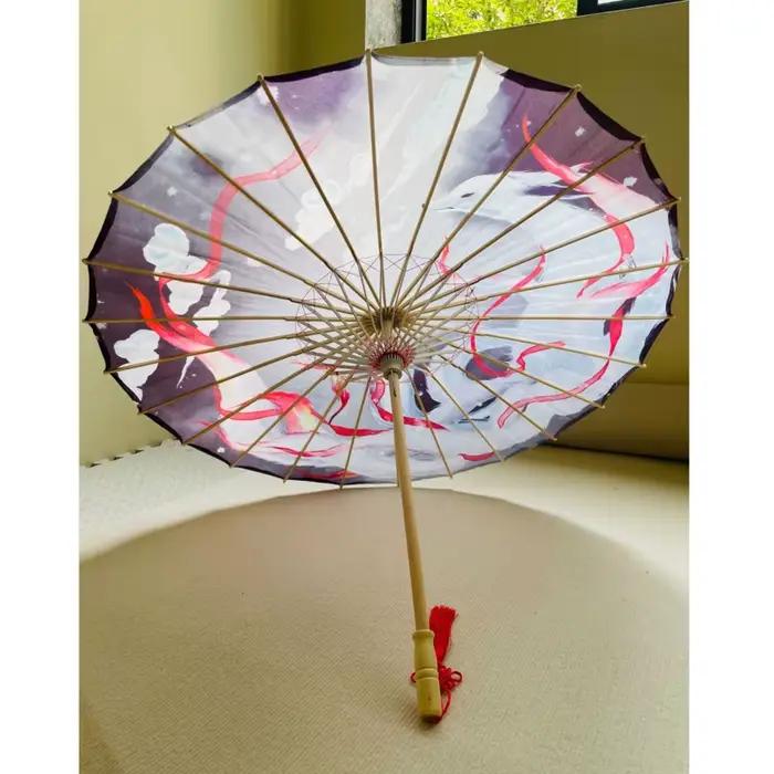 Parapluie Renard à Neuf Queues Super Dégradé, Imperméable, pour Femme et Homme