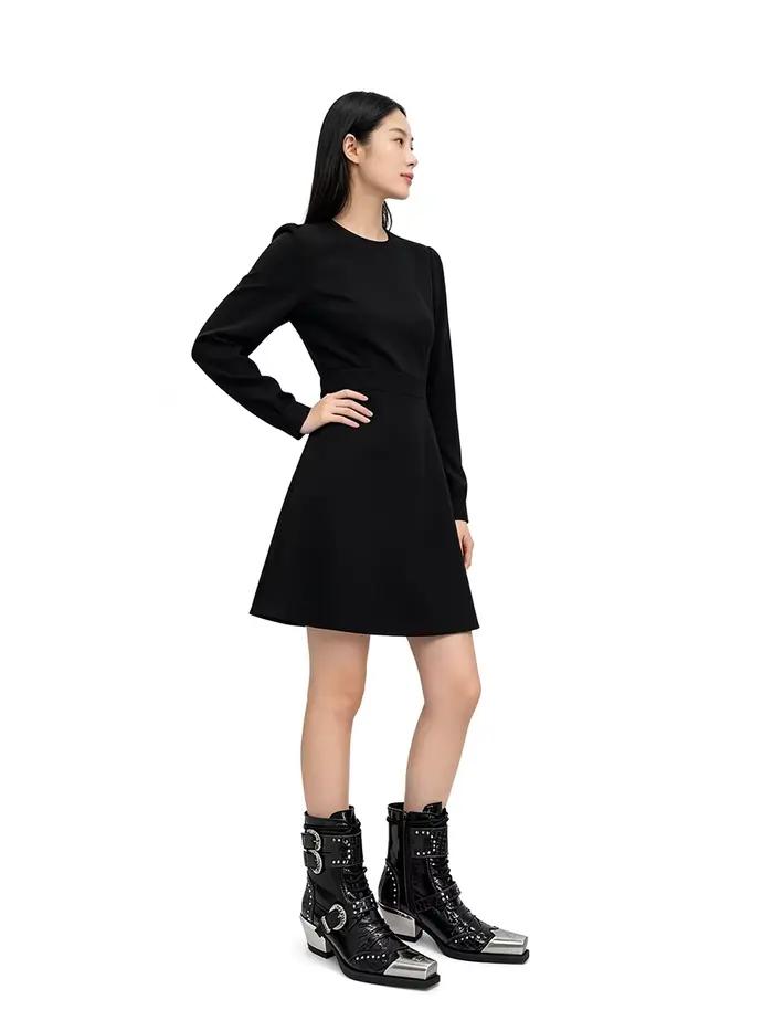 Bottines gothiques punk à bout pointu pour femmes