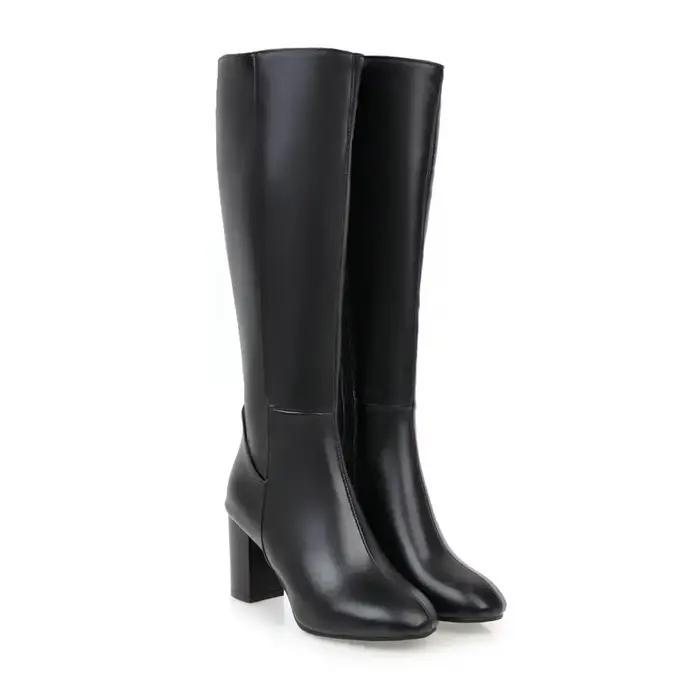 Bottes femme talon bloc
