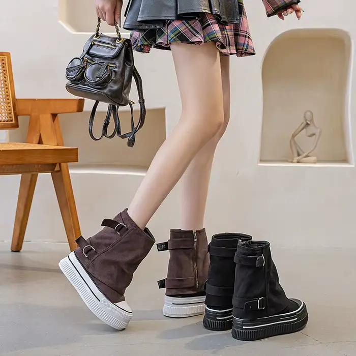 Heigeht – bottes à talons hauts pour femme, chaussures de luxe, à la mode, Sexy, bottines d'hiver, escarpins de styliste élégants, 13cm, 2026
