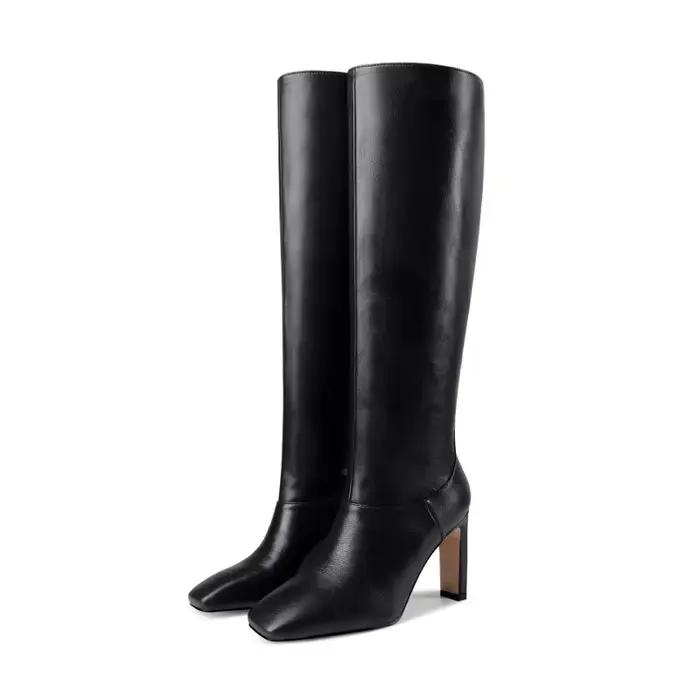 Bottes hautes au genou pour femmes