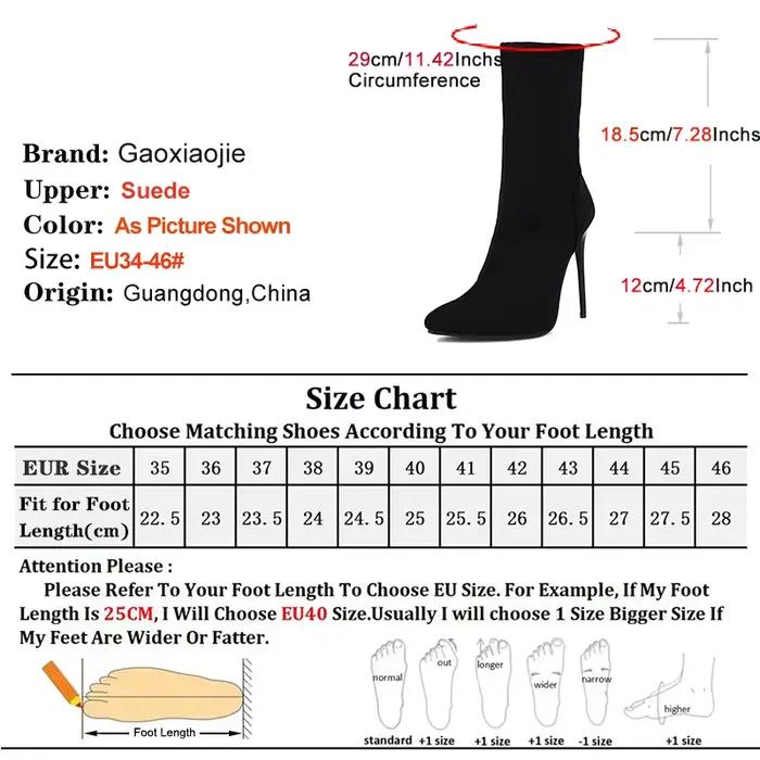 Bottines chaussettes Sexy pour femmes
