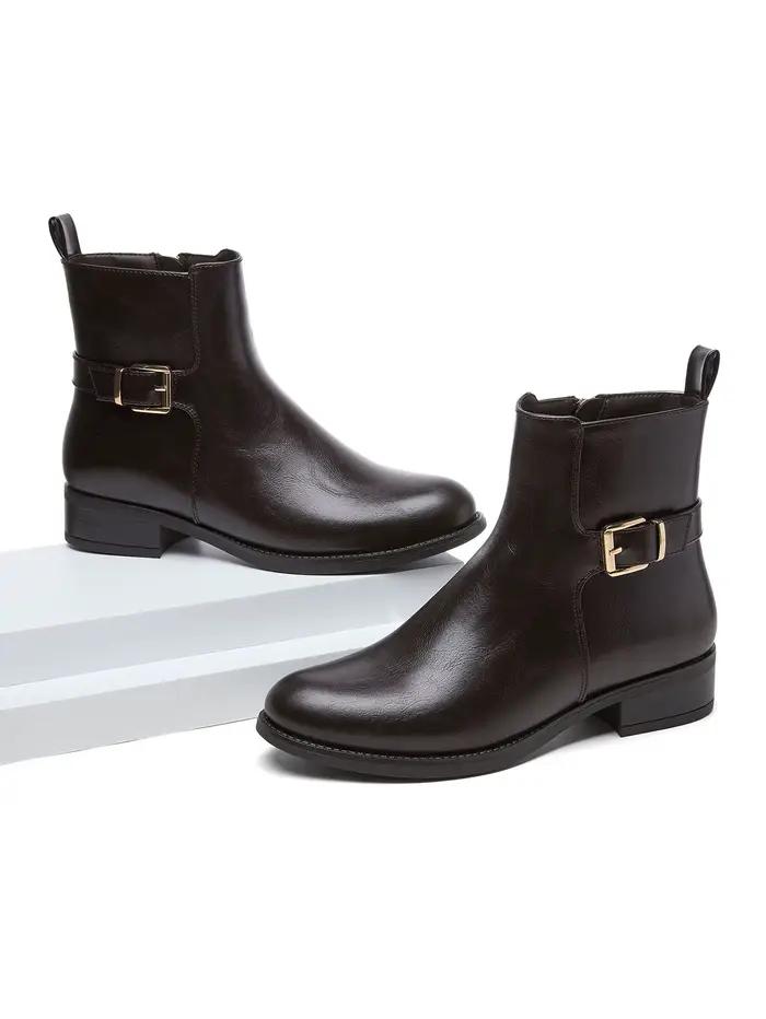 Nouvelles bottes Chelsea courtes pour femmes