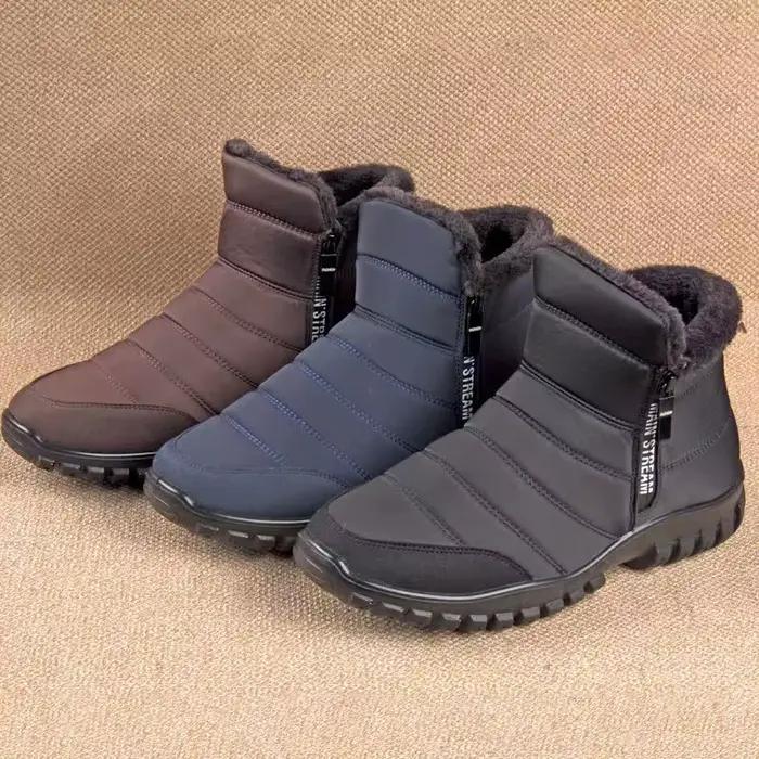 Bottes d'hiver imperméables et chaudes pour femmes et hommes