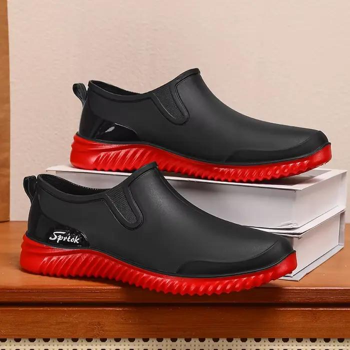 Bottes de pluie décontractées pour hommes, antidérapantes, imperméables, pour quatre saisons, pour la pêche, le lavage de voiture, la cuisine