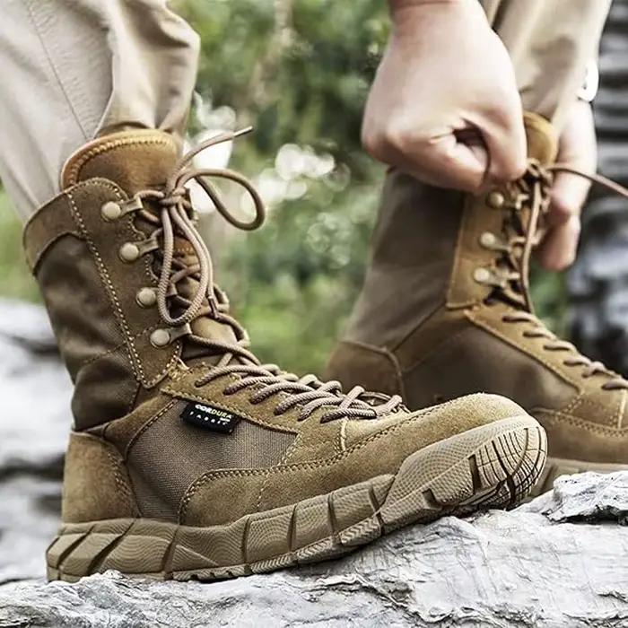 YEVHEV Bottes tactiques pour hommes de 8 pouces