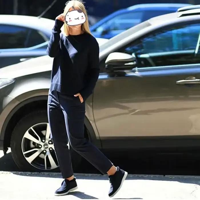 Bottines en cuir véritable pour l'automne