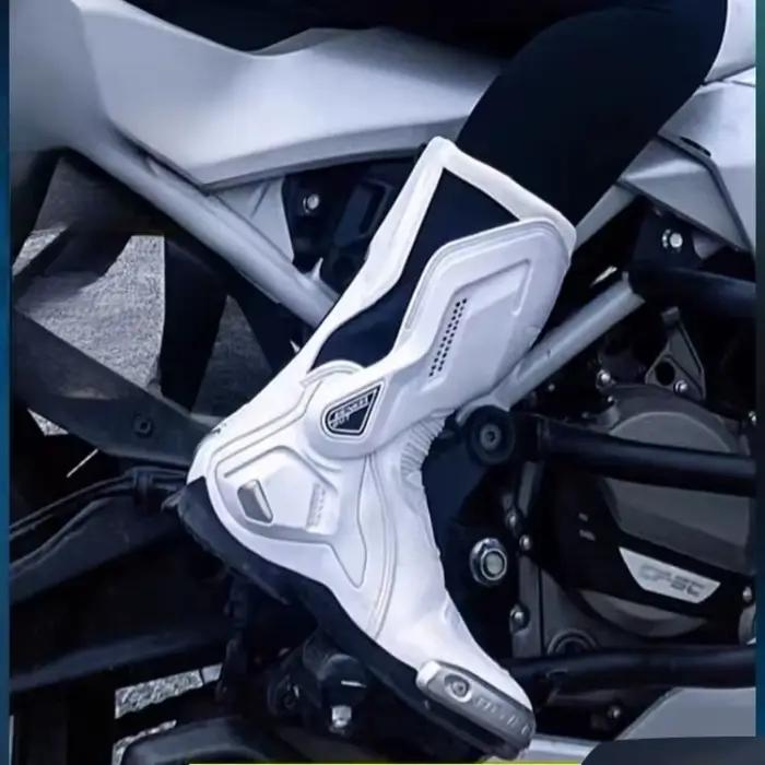 BENKIA Moto bottes hommes CE professionnel piste bottes d'équitation course été AntiCollision rallye tout-terrain Botas Para Moto